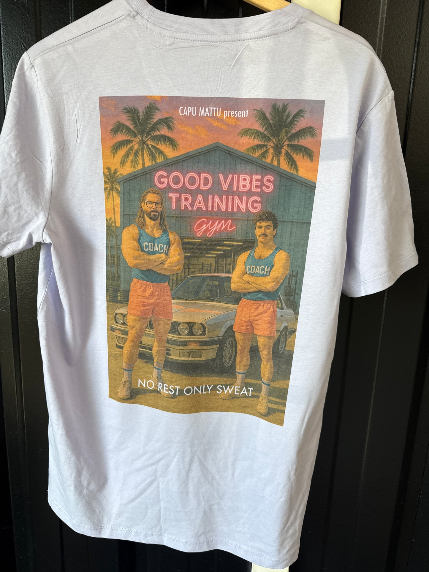 T-shirt GoodVibes Gym 80 Parme