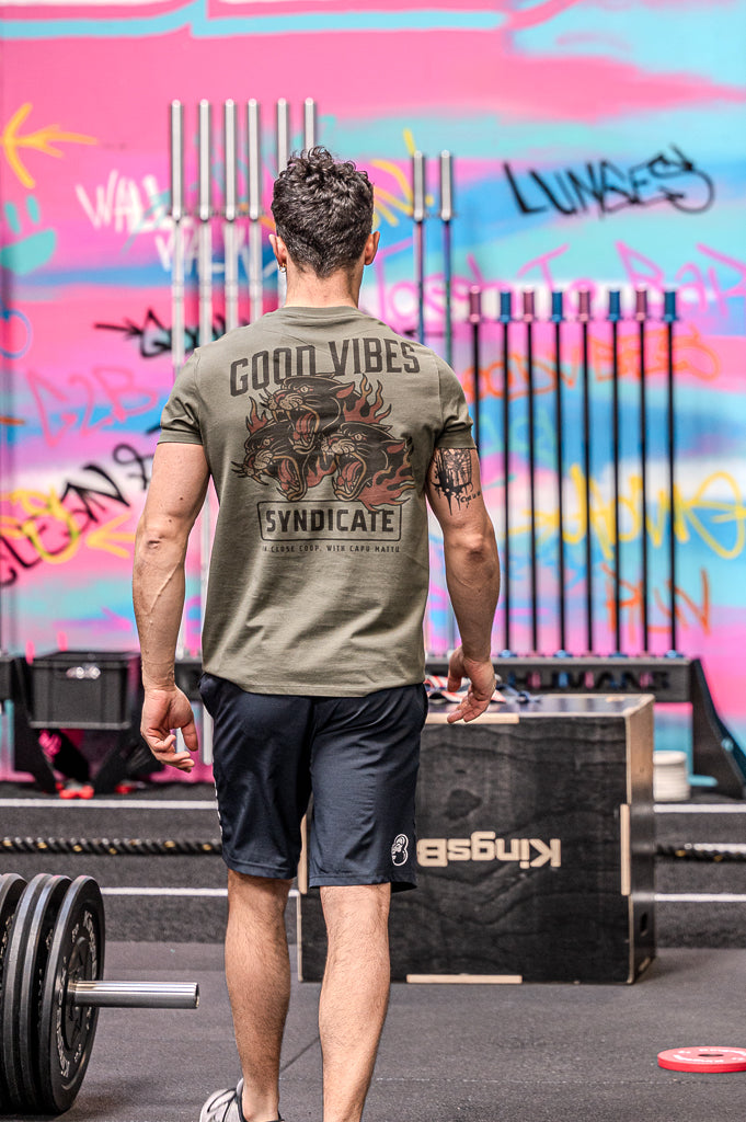T-Shirt Good Vibes Syndicate Kaki