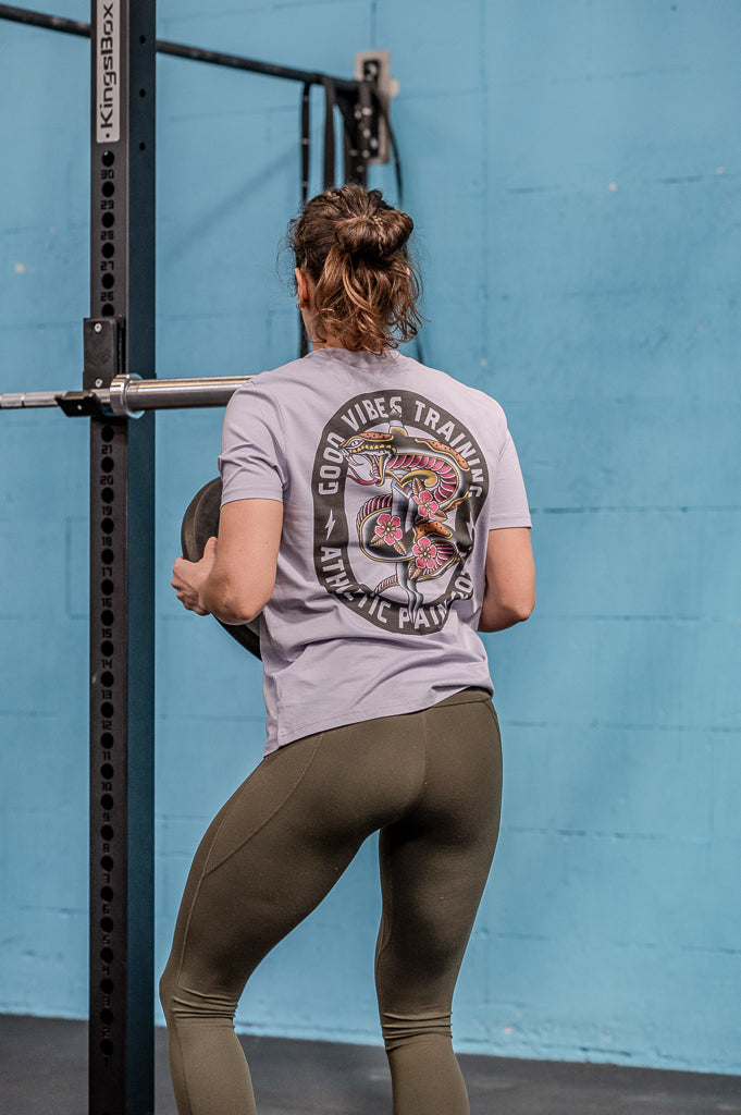 T-Shirt Athletic Pain Parme