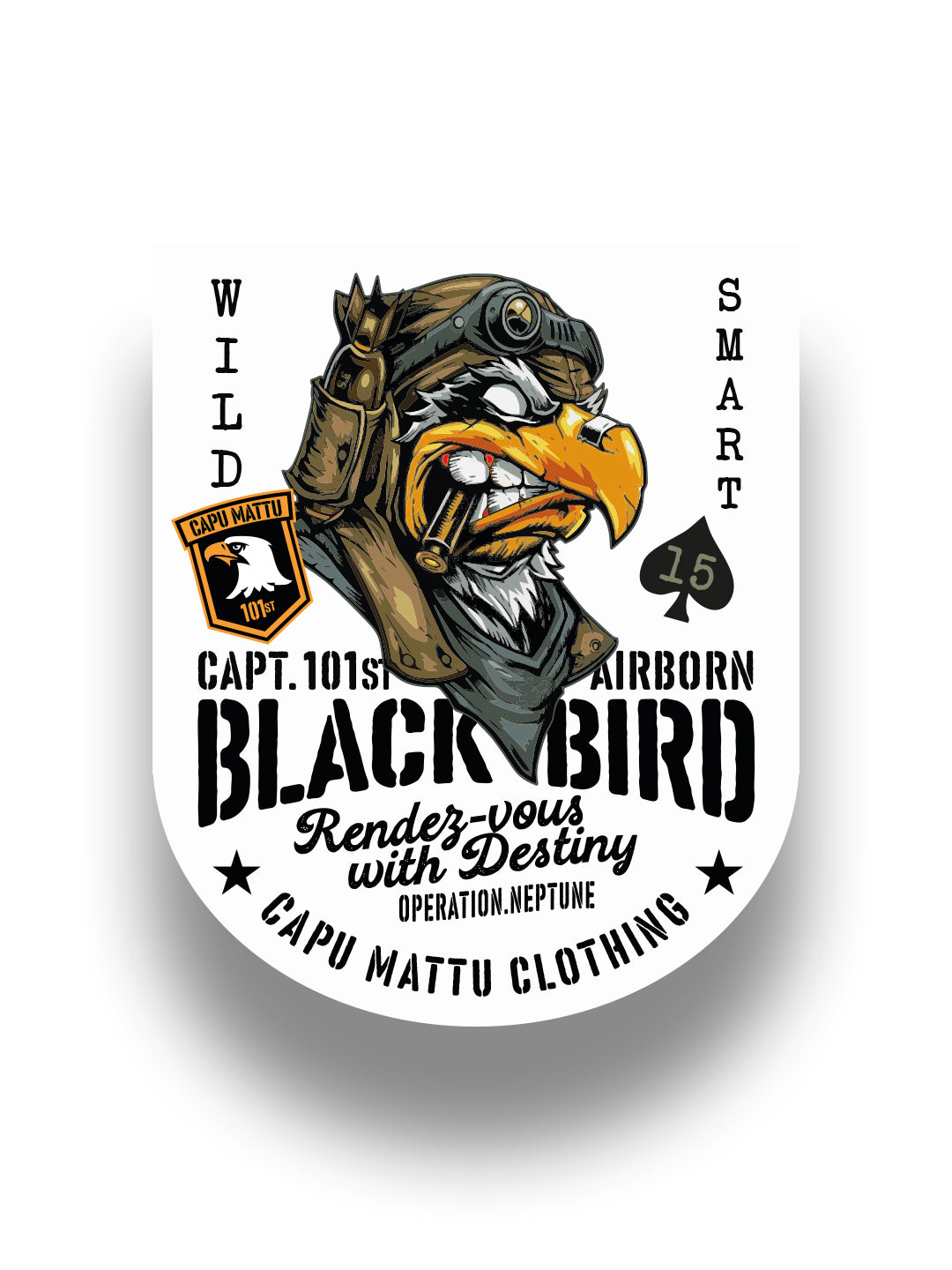 Captain 101st Sticker Capu Mattu