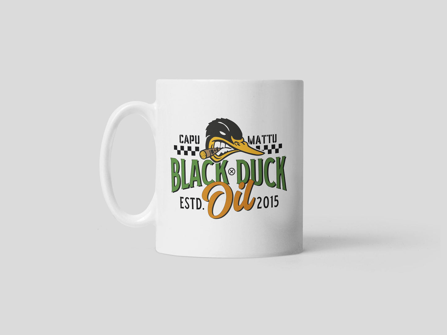 MUG Capu Mattu Black Duck