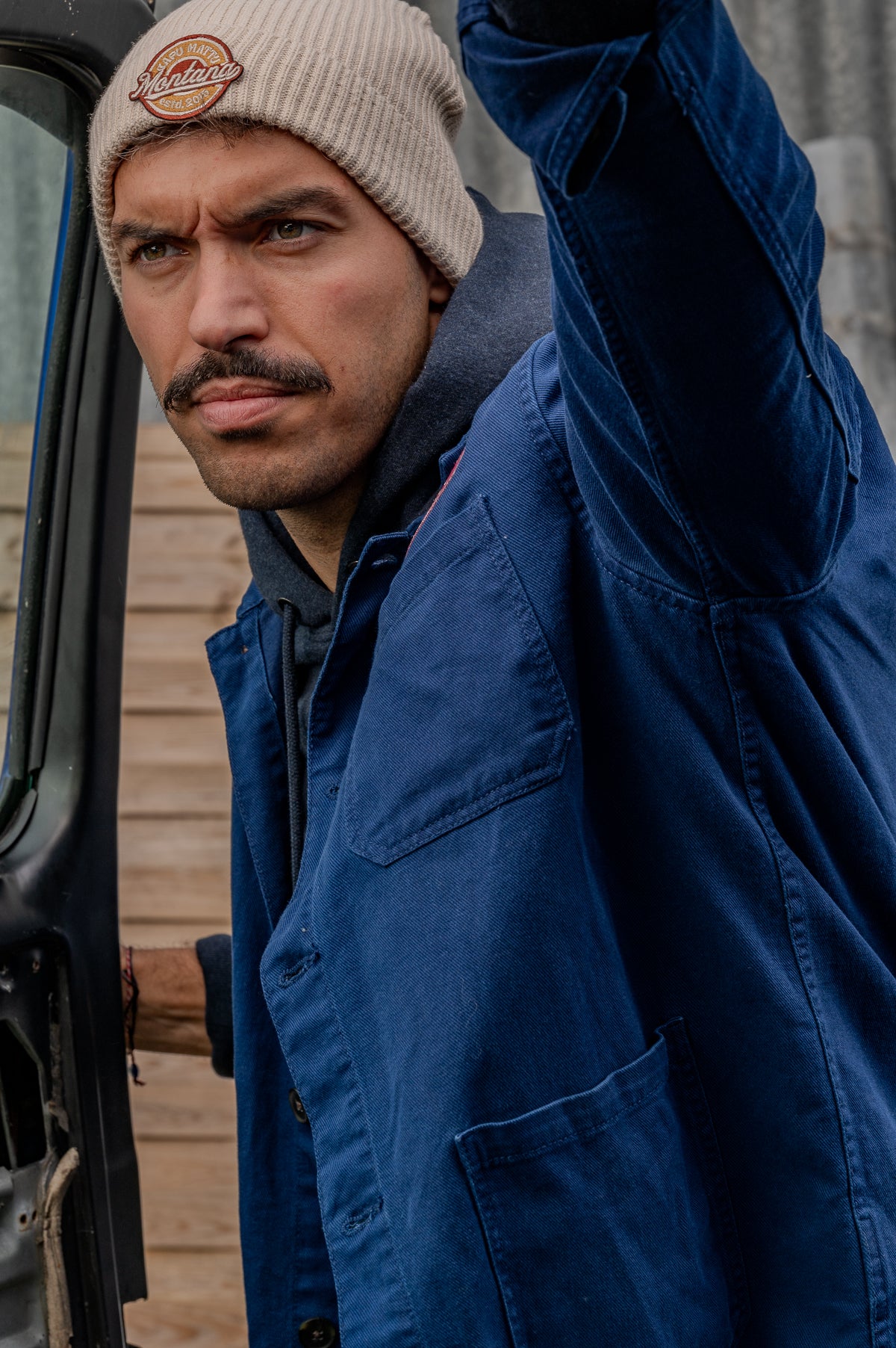 Veste Worker Scrap's Boy Blue Indigo