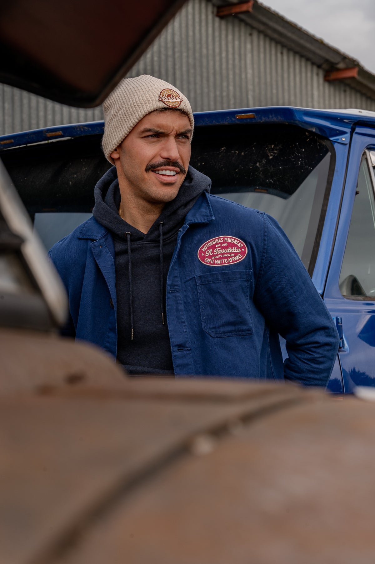 Veste Worker Scrap's Boy Blue Indigo