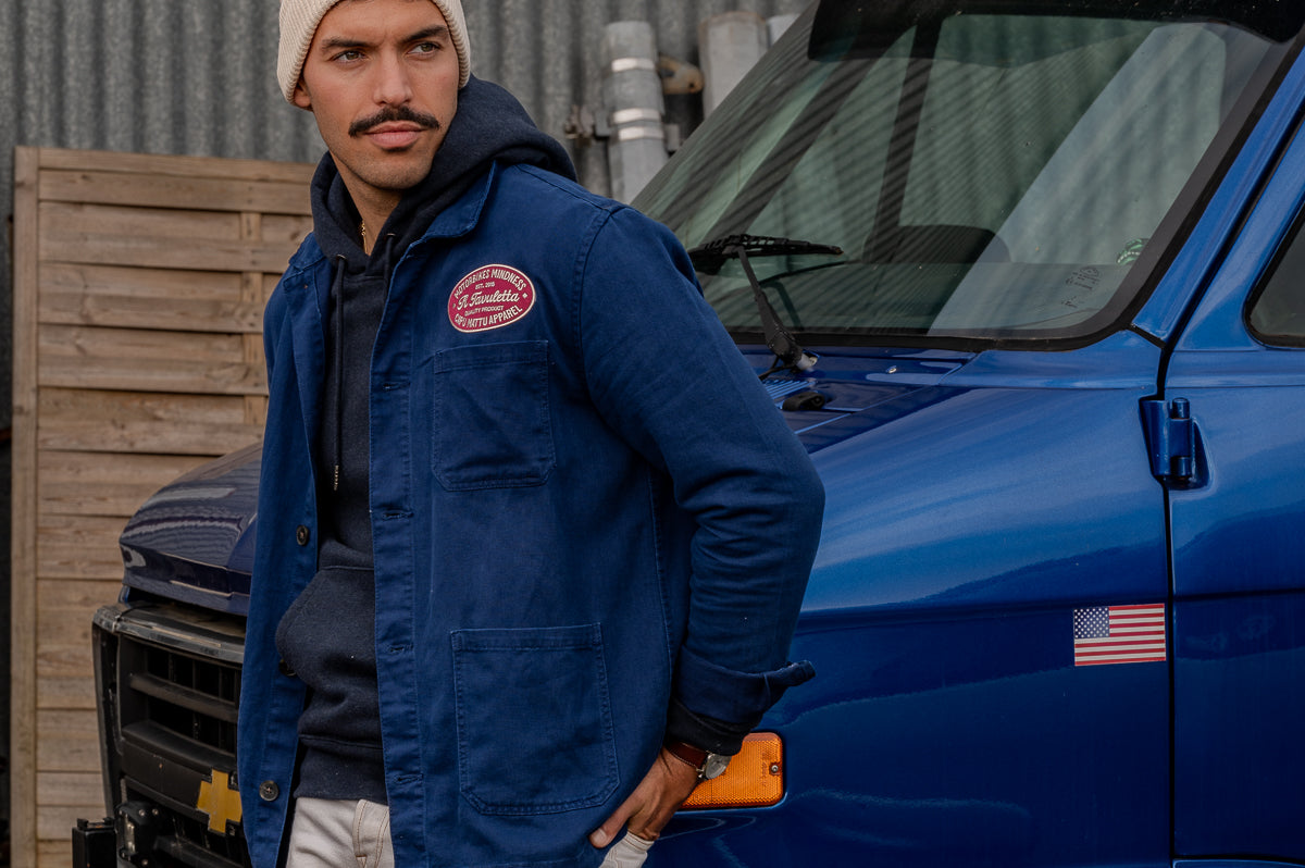 Veste Worker Scrap's Boy Blue Indigo
