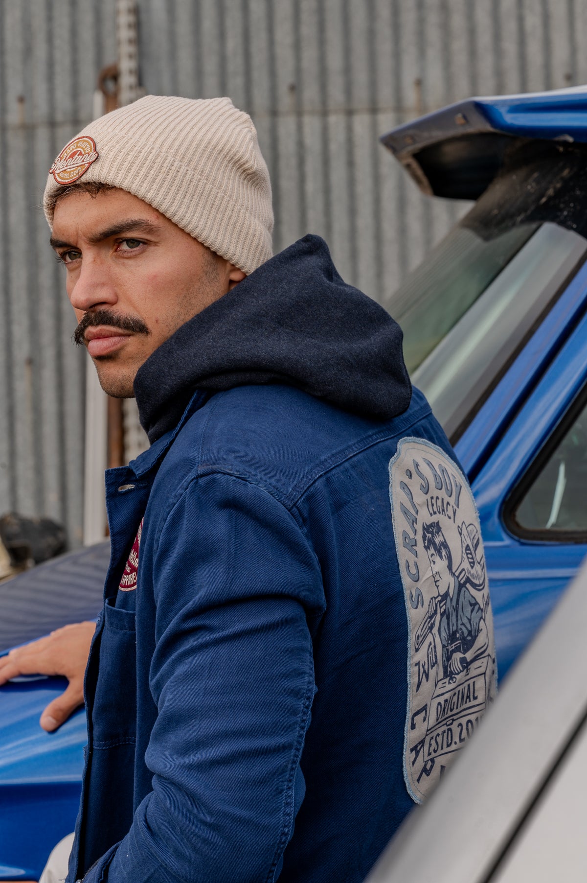 Veste Worker Scrap's Boy Blue Indigo