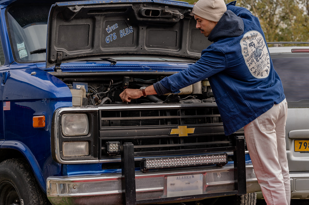 Veste Worker Scrap's Boy Blue Indigo