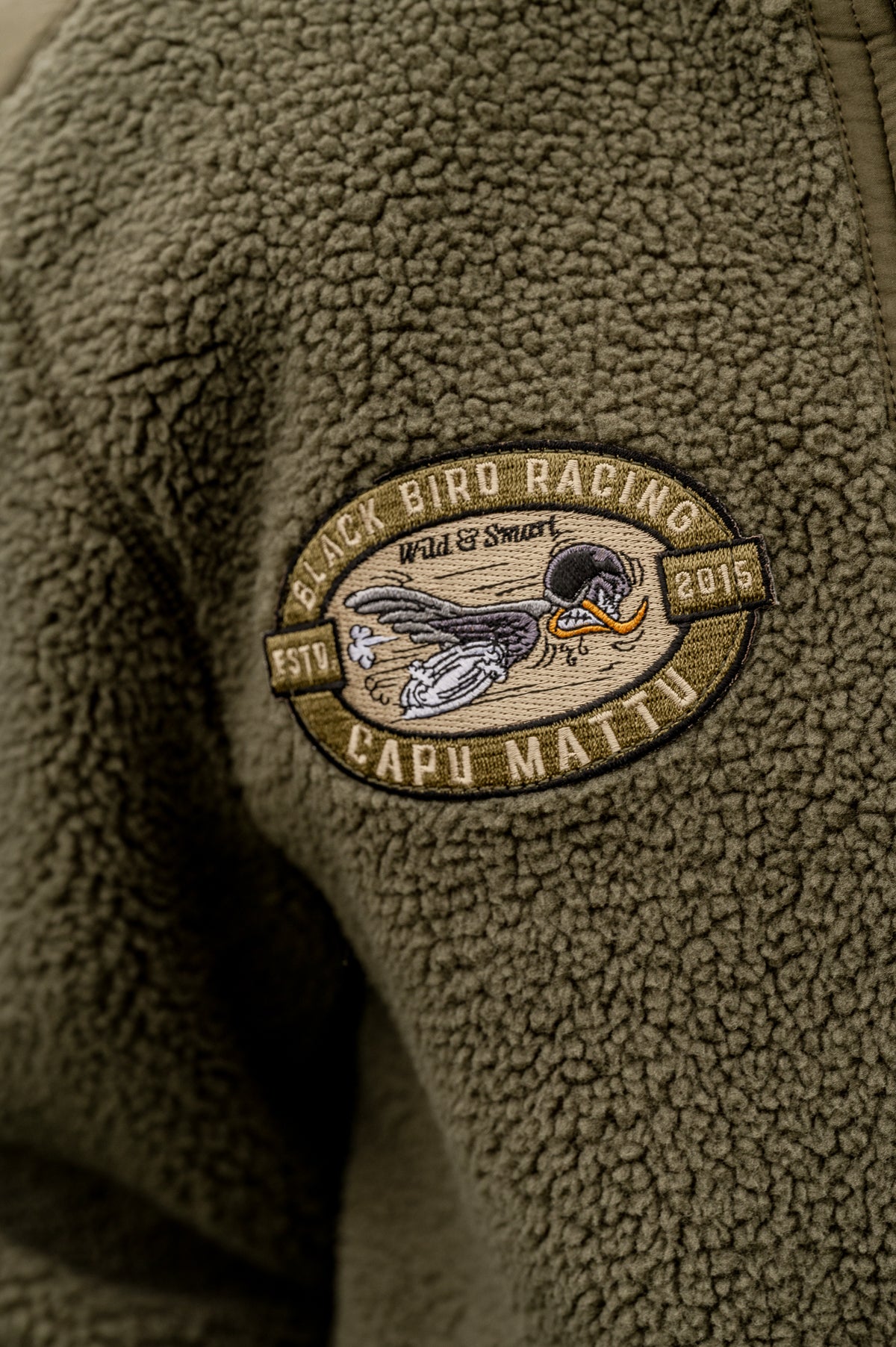 Veste Sherpa Racing Kaki