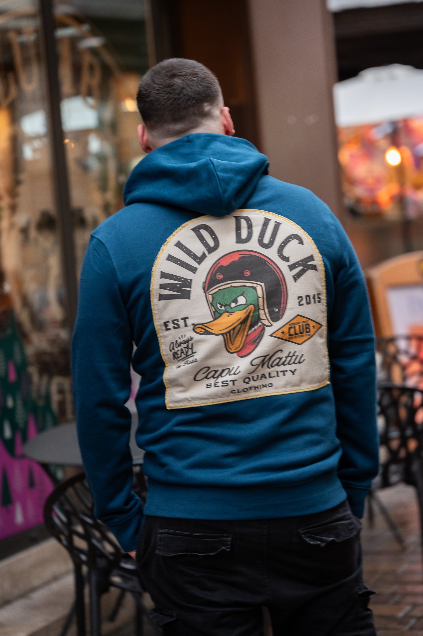 Sweat shirt Wild Duck Peacock