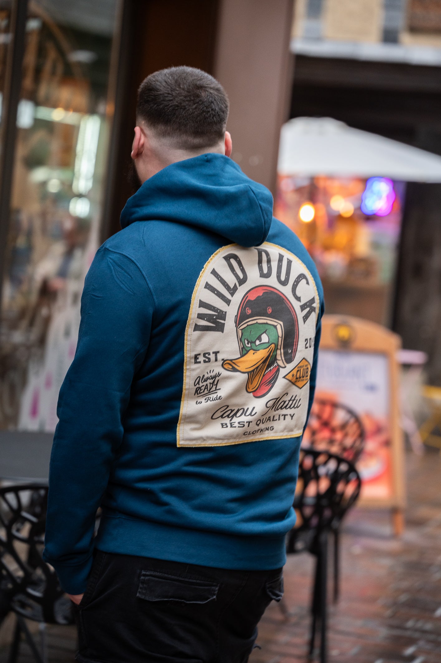 Sweat shirt Wild Duck Peacock