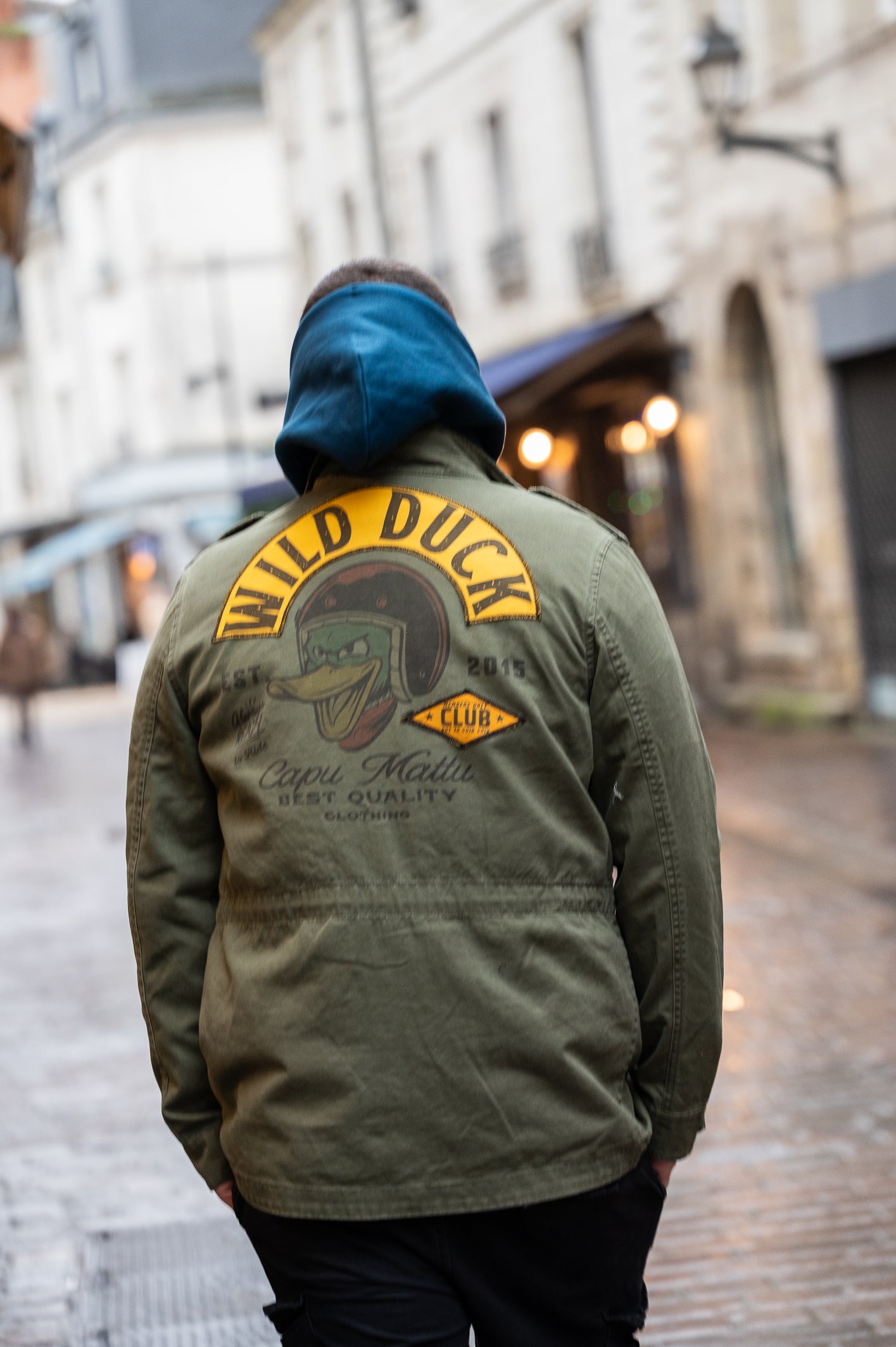 Veste Safari Kaki Wild Duck
