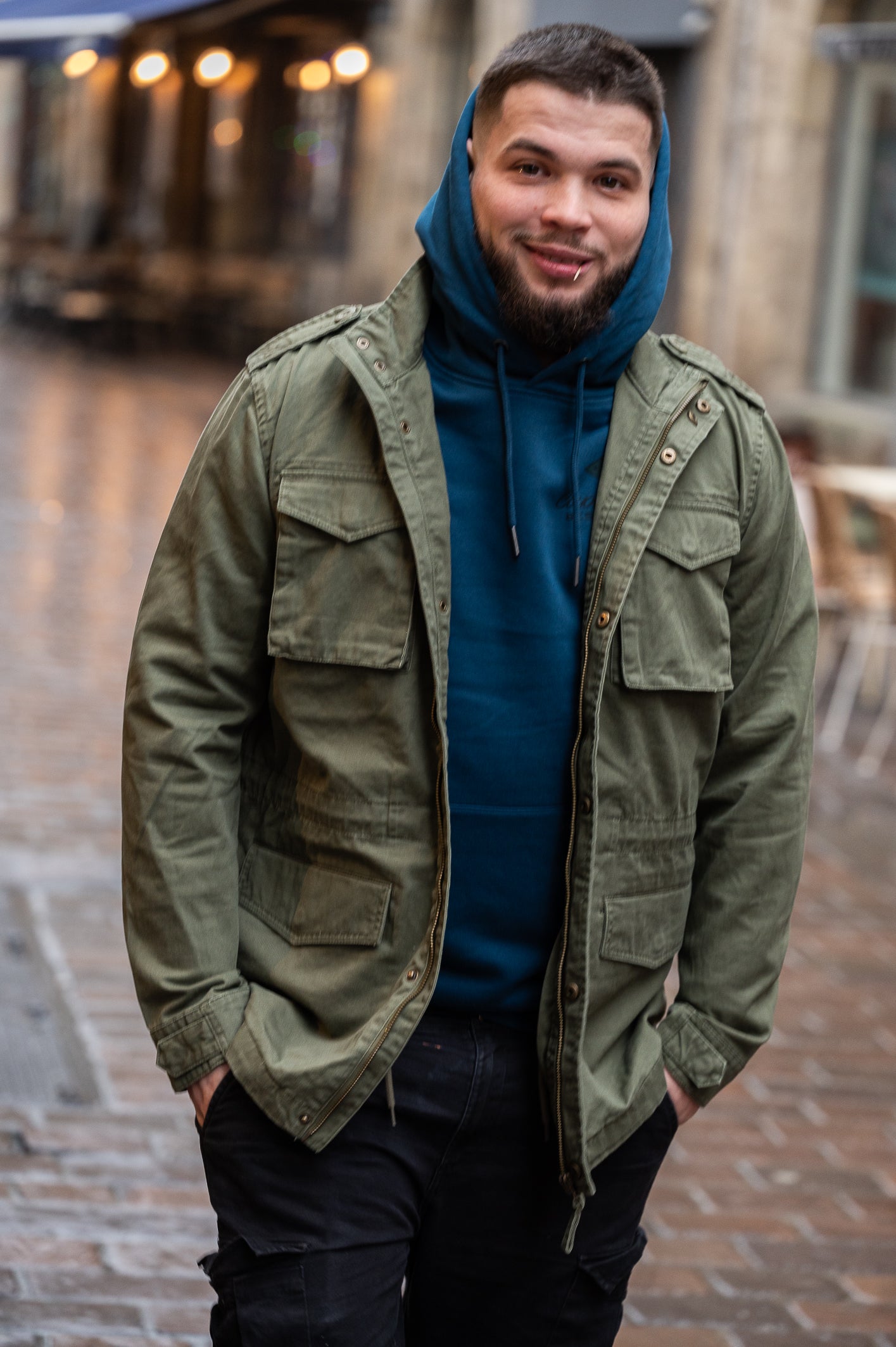 Veste Safari Kaki Wild Duck