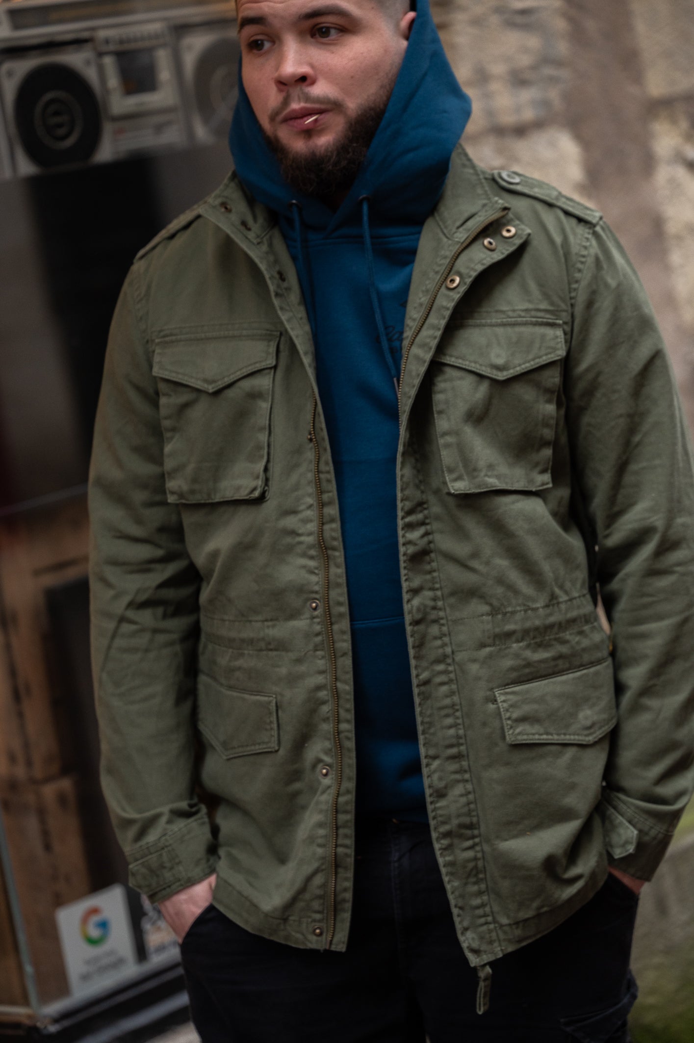 Veste Safari Kaki Wild Duck