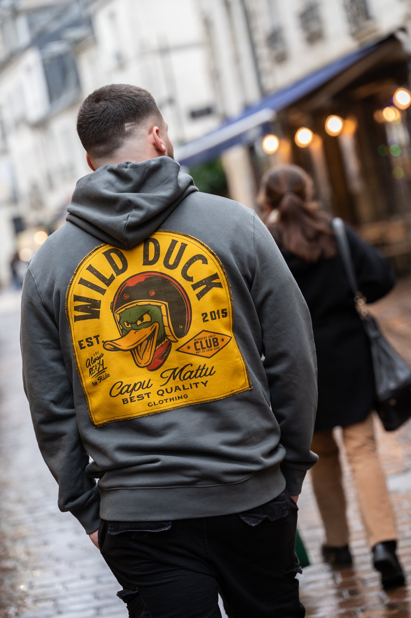 Sweat shirt Wild Duck Gris Anthracite
