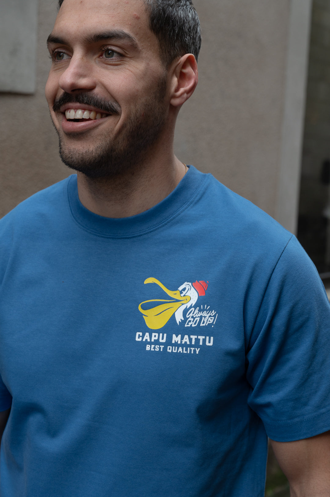 T-Shirt Blue Mariners Supplies bleu roi