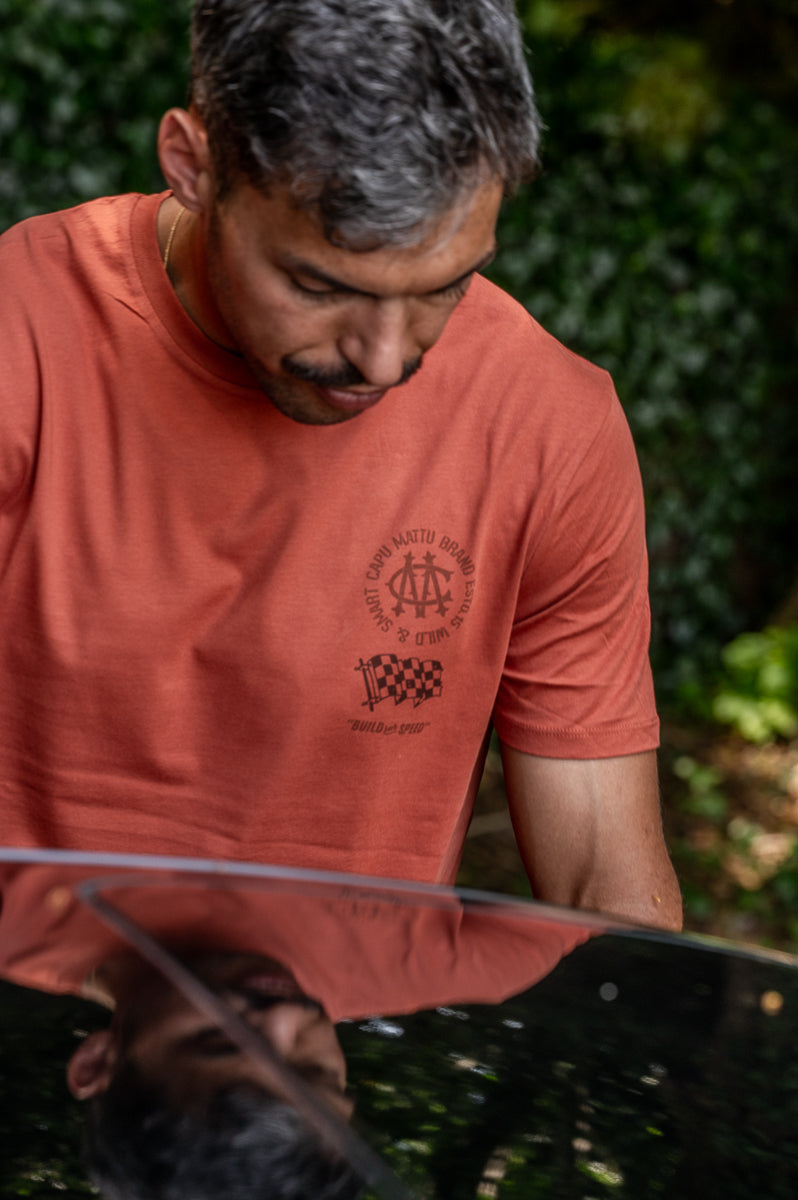 T-Shirt Ghost XV brique
