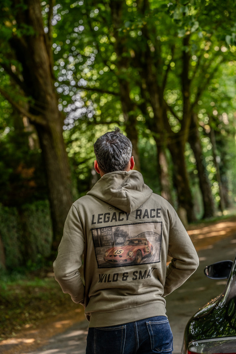 Sweat shirt zippé LEGACY RACE