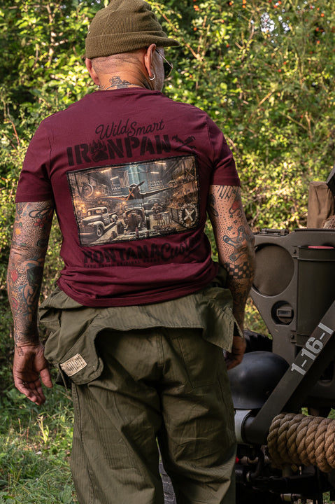 T-shirt Garage Ironpaw Dark Cherrys T180