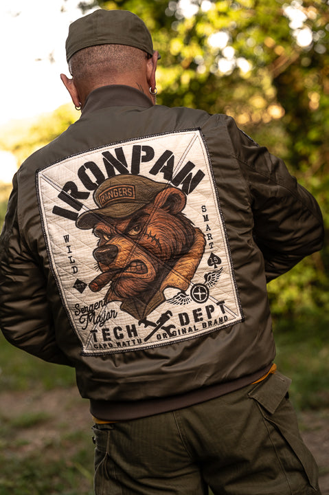 Bombers Ironpaw Kaki Matelasse