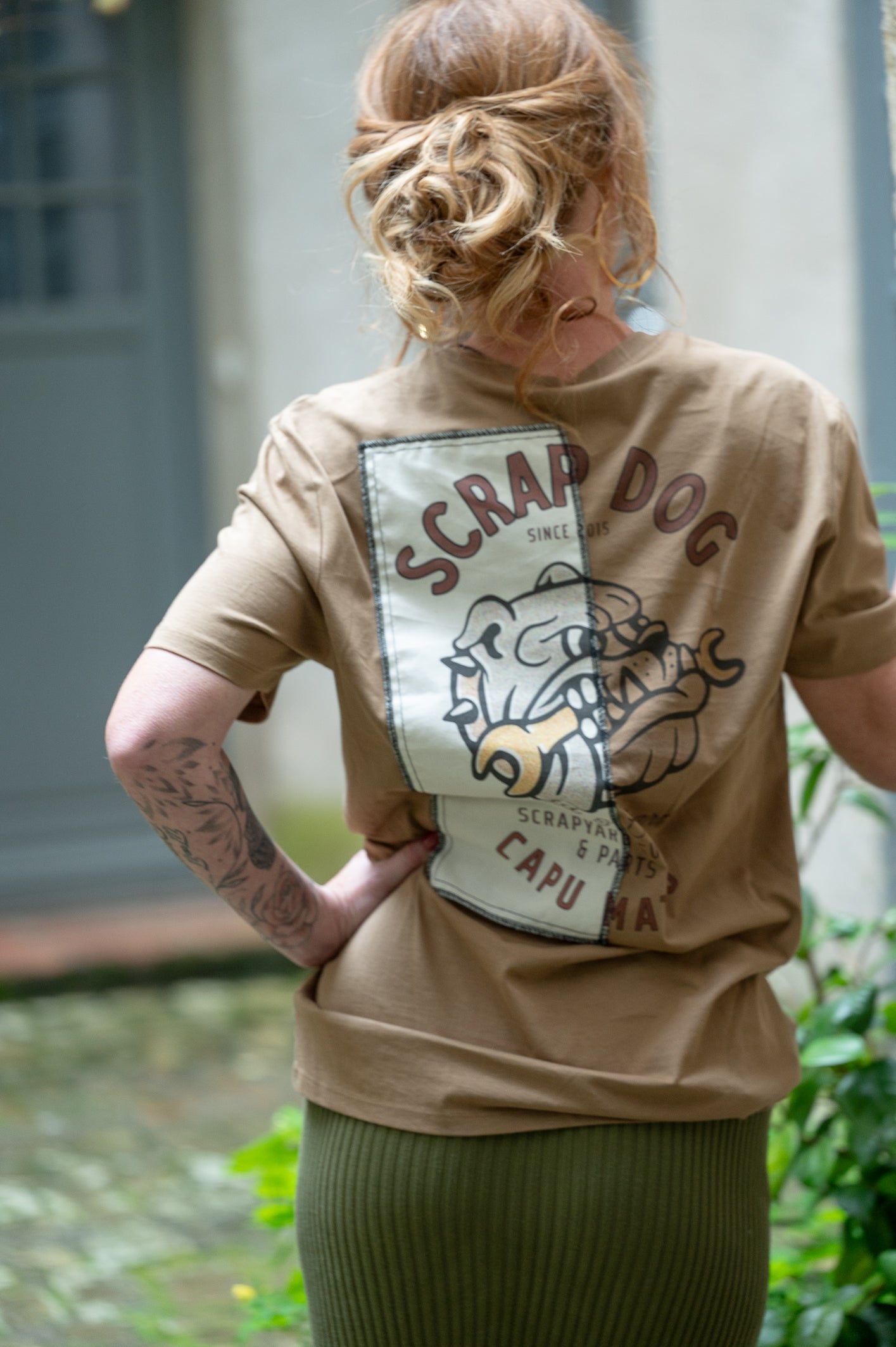 Tee-shirt Scrap Dog