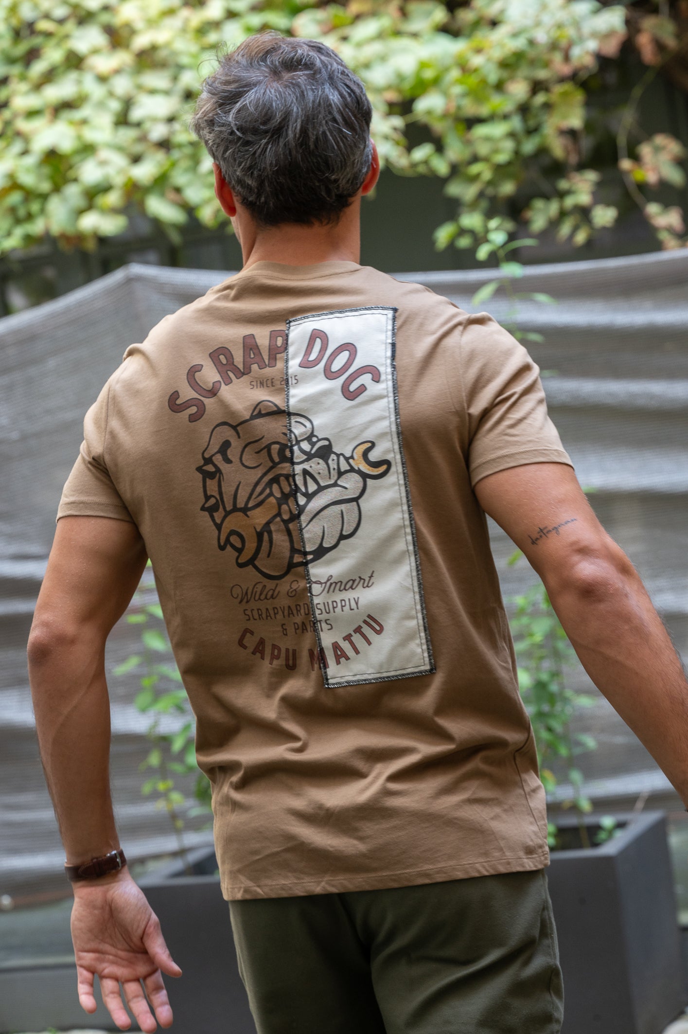 Tee-shirt Scrap Dog