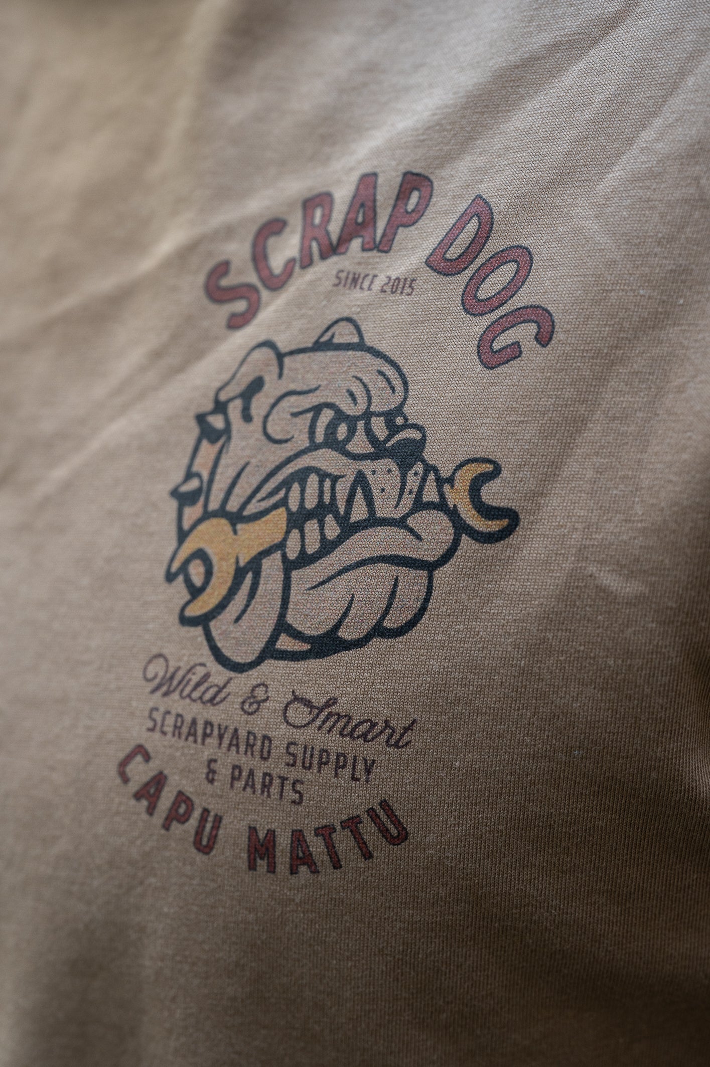 Tee-shirt Scrap Dog