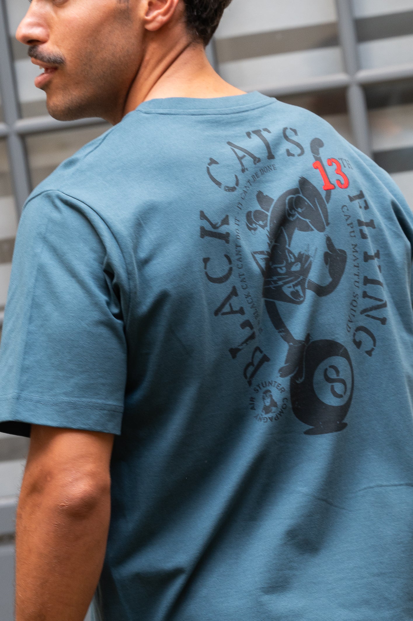 T-shirt Black Cat