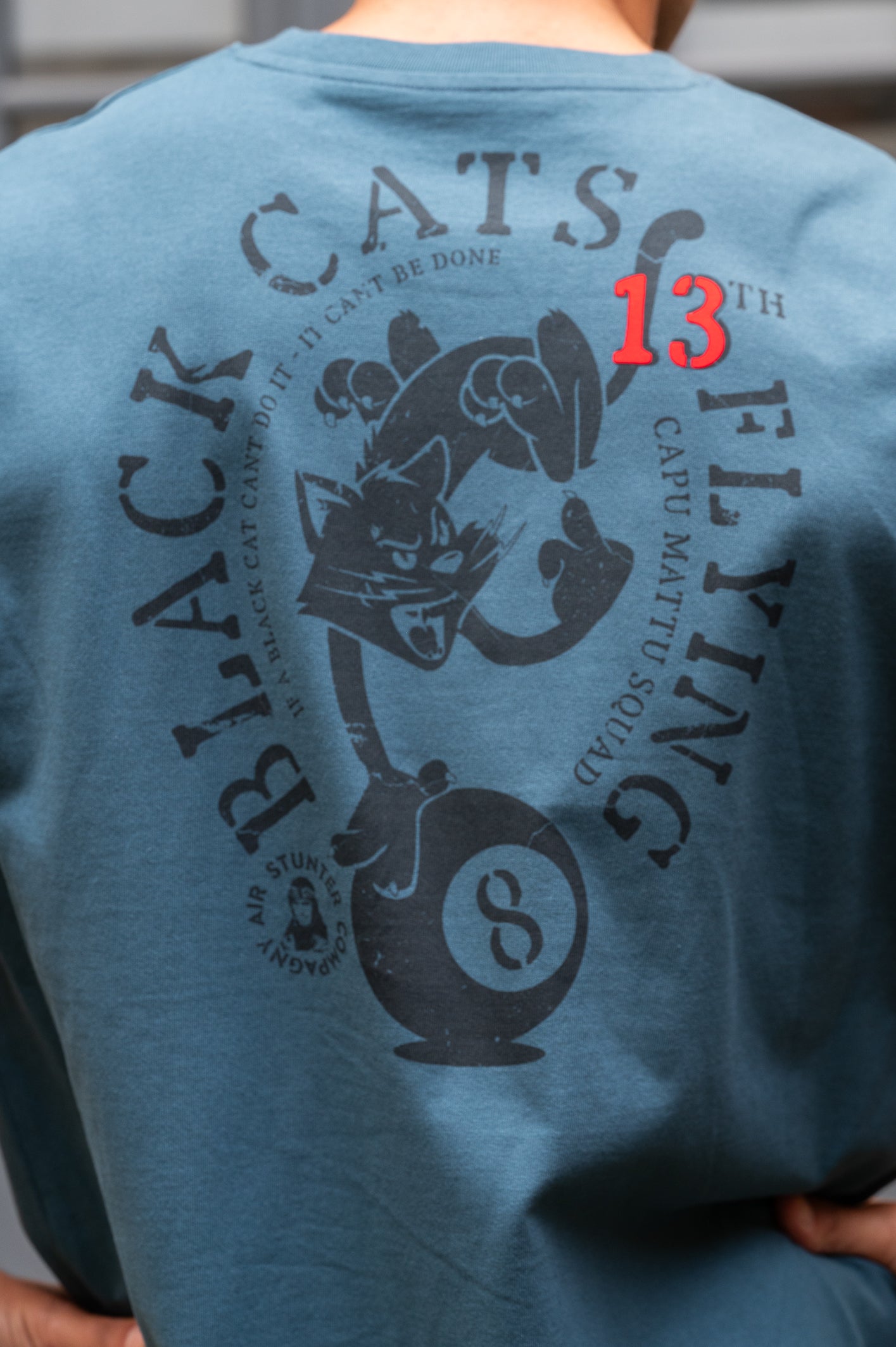 T-shirt Black Cat