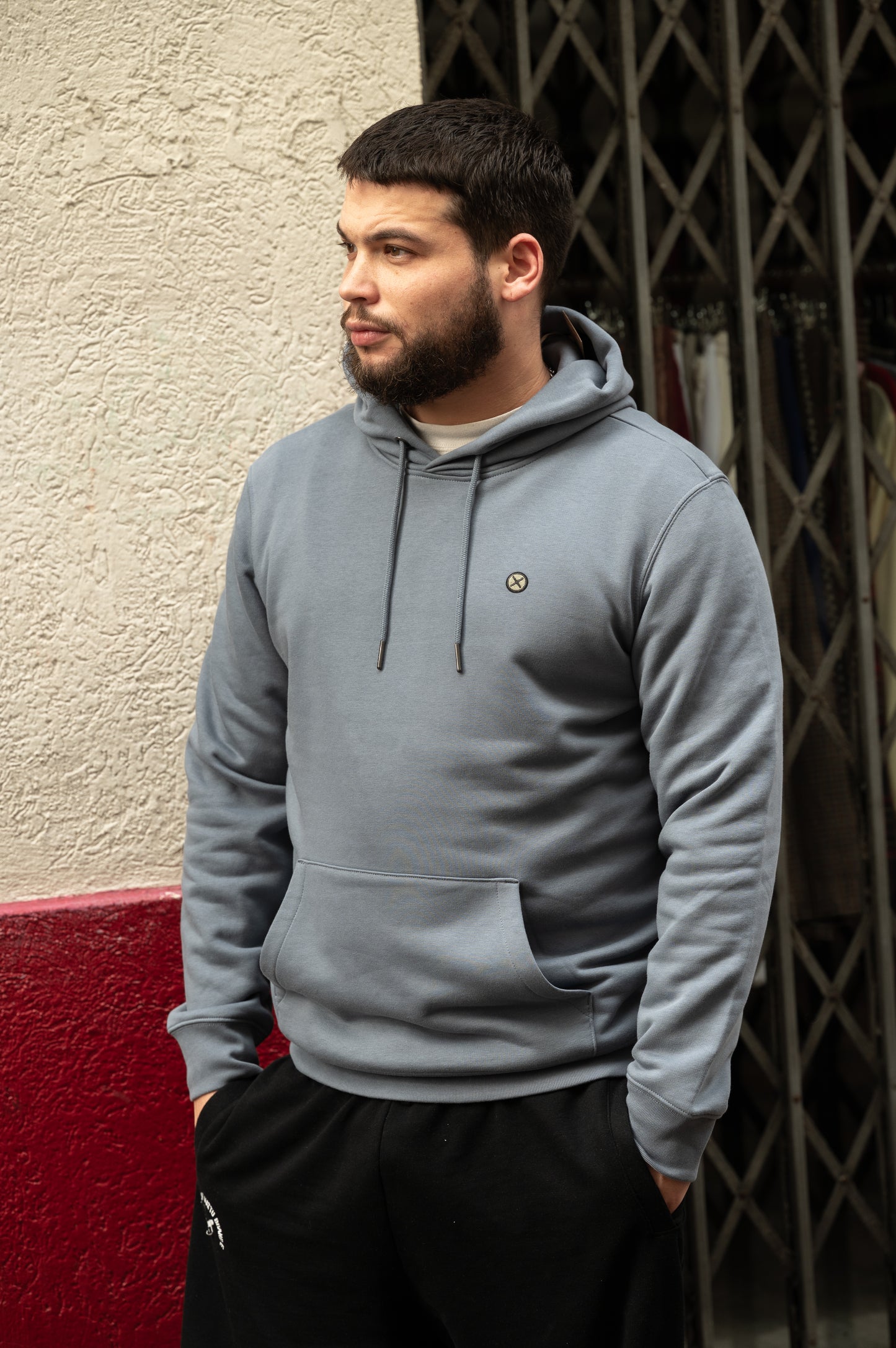 Sweat-shirt Hoodies Spitfire Iconic war machine gris minérale