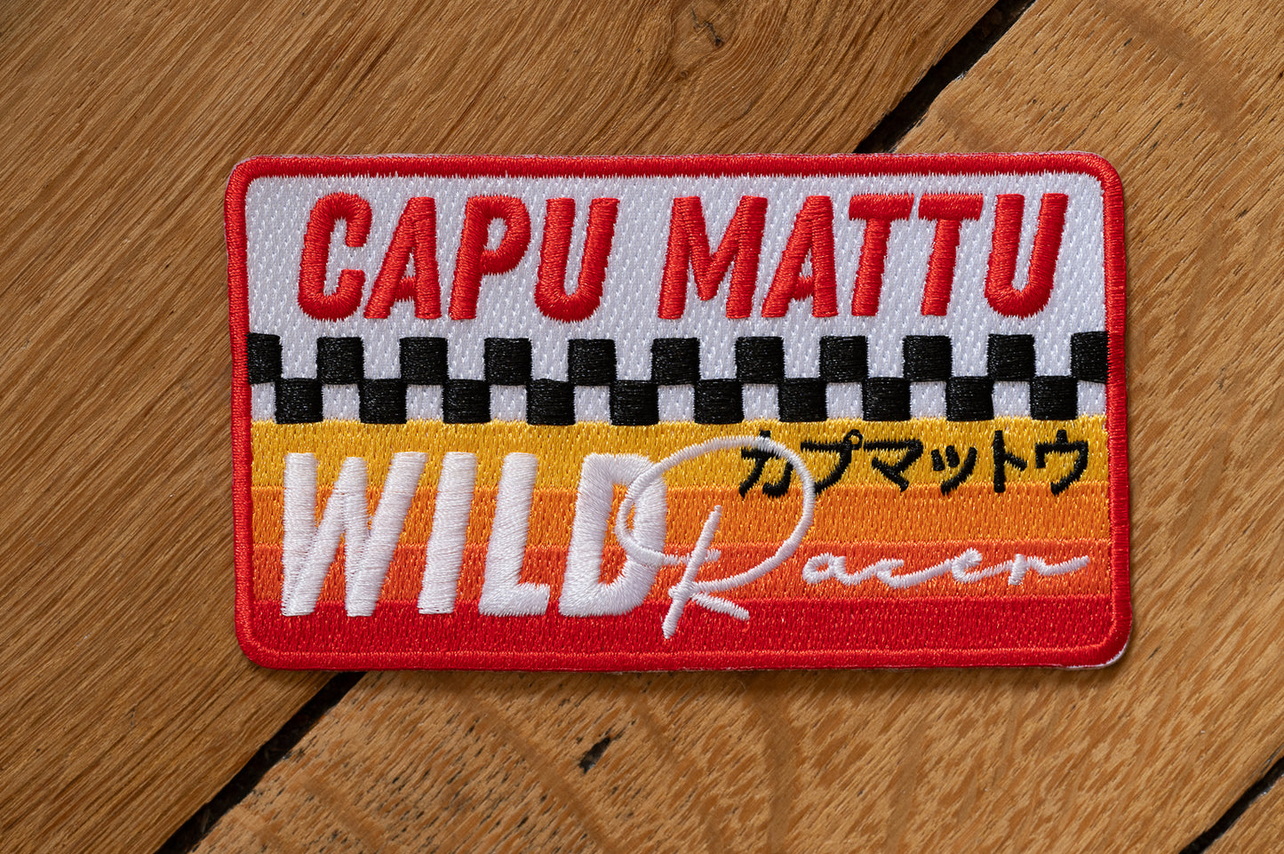Patch Capu Mattu Wild Racer Red