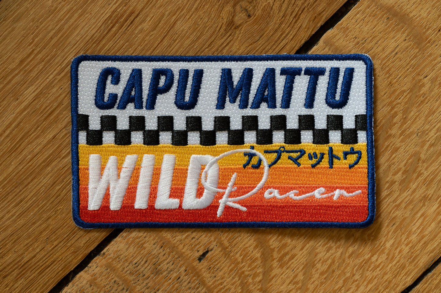 Patch Capu Mattu Wild Racer Blue