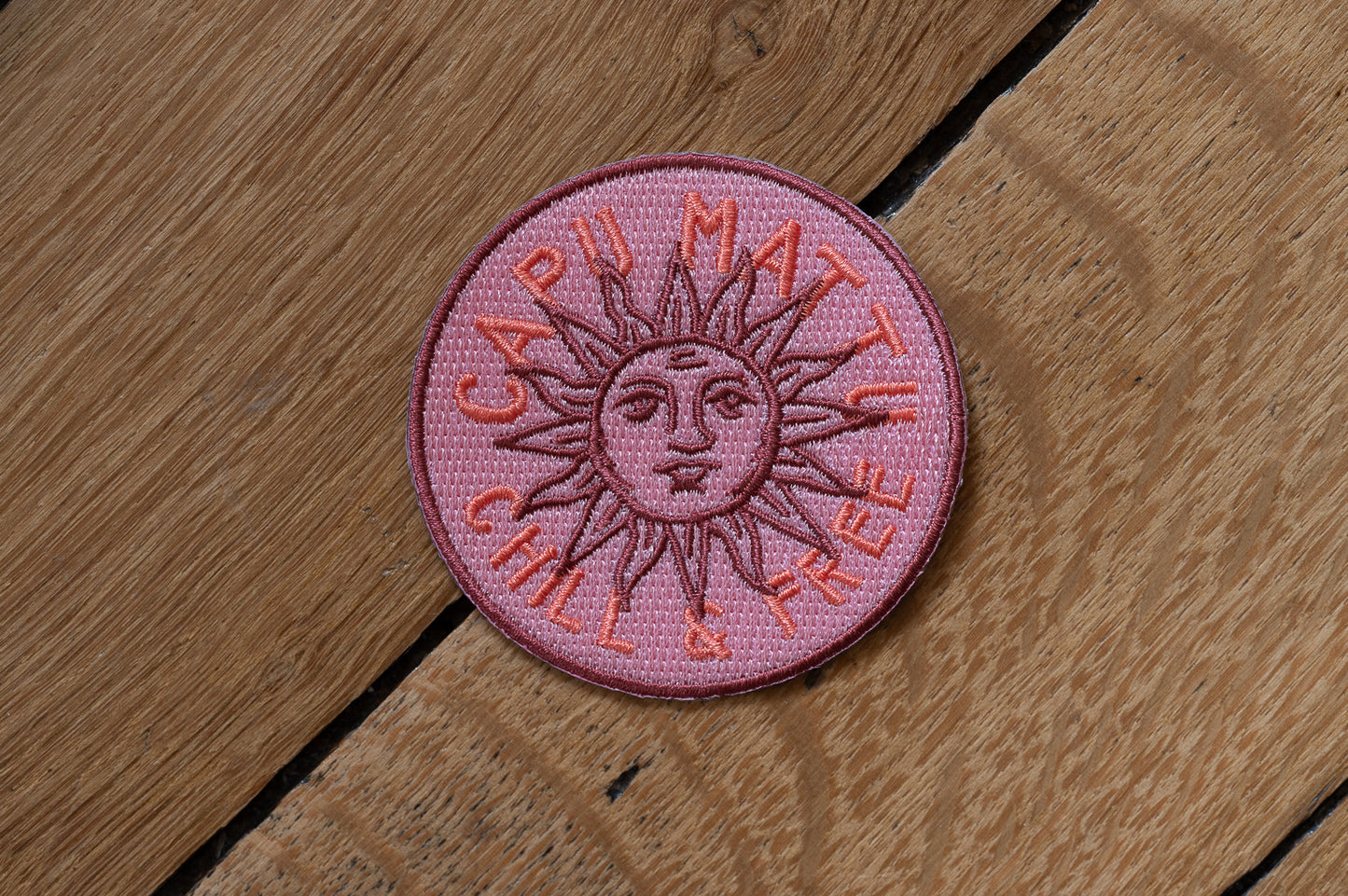 Patch Capu Mattu Sun Pink