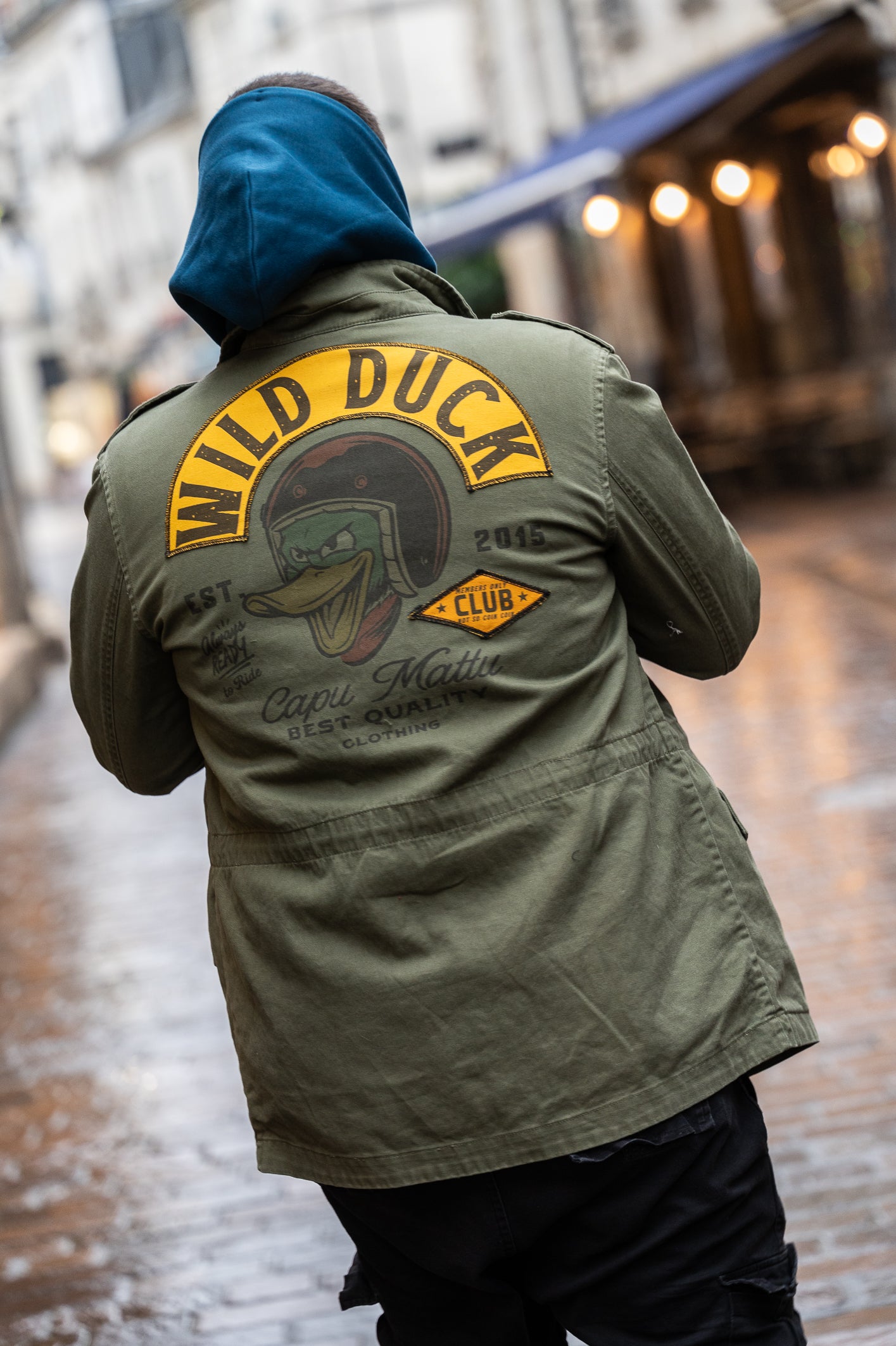 Veste Safari Kaki Wild Duck