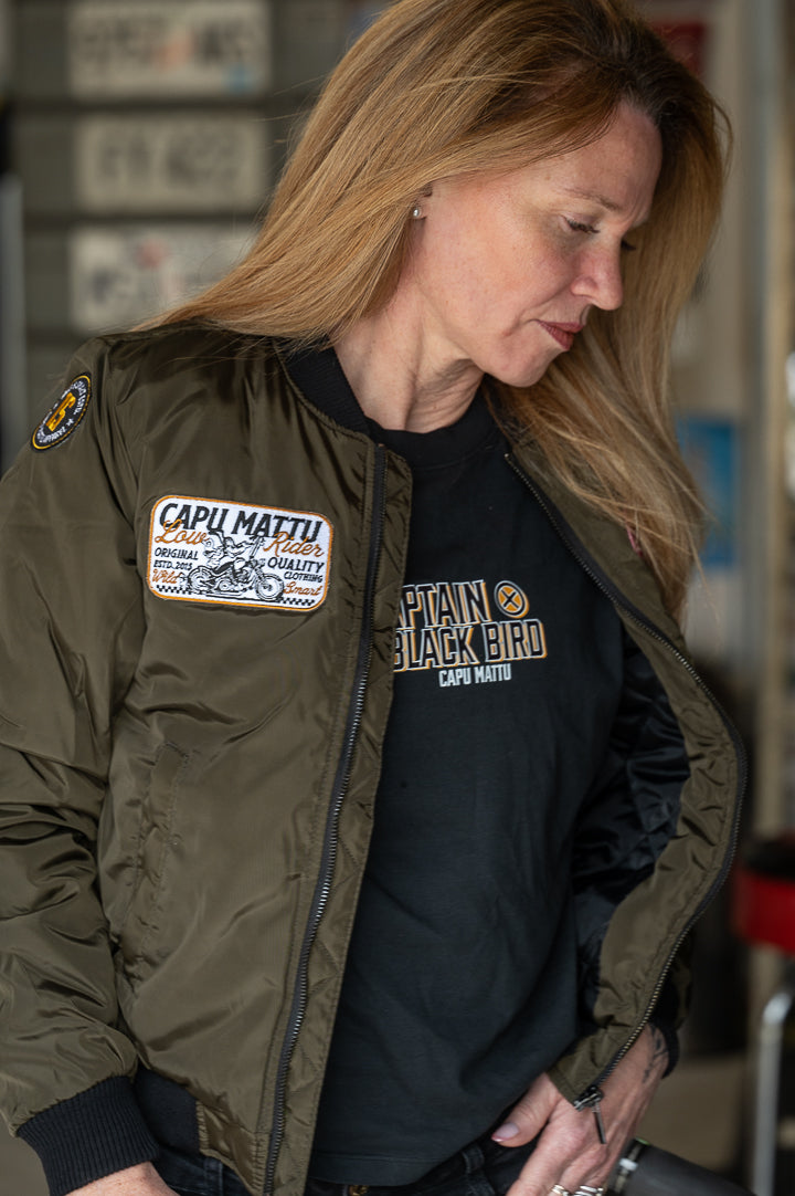 bombers vintage femme
