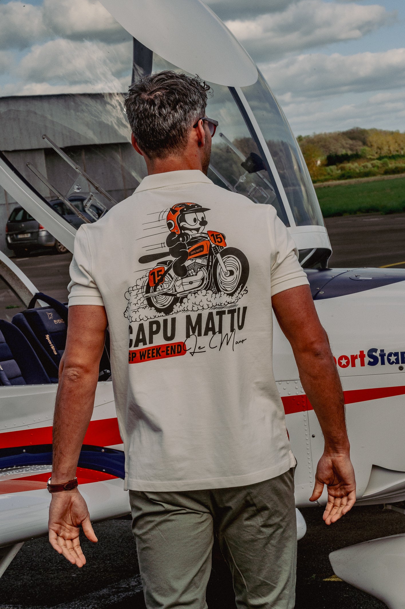 Polo Moto GP Félix Ivory