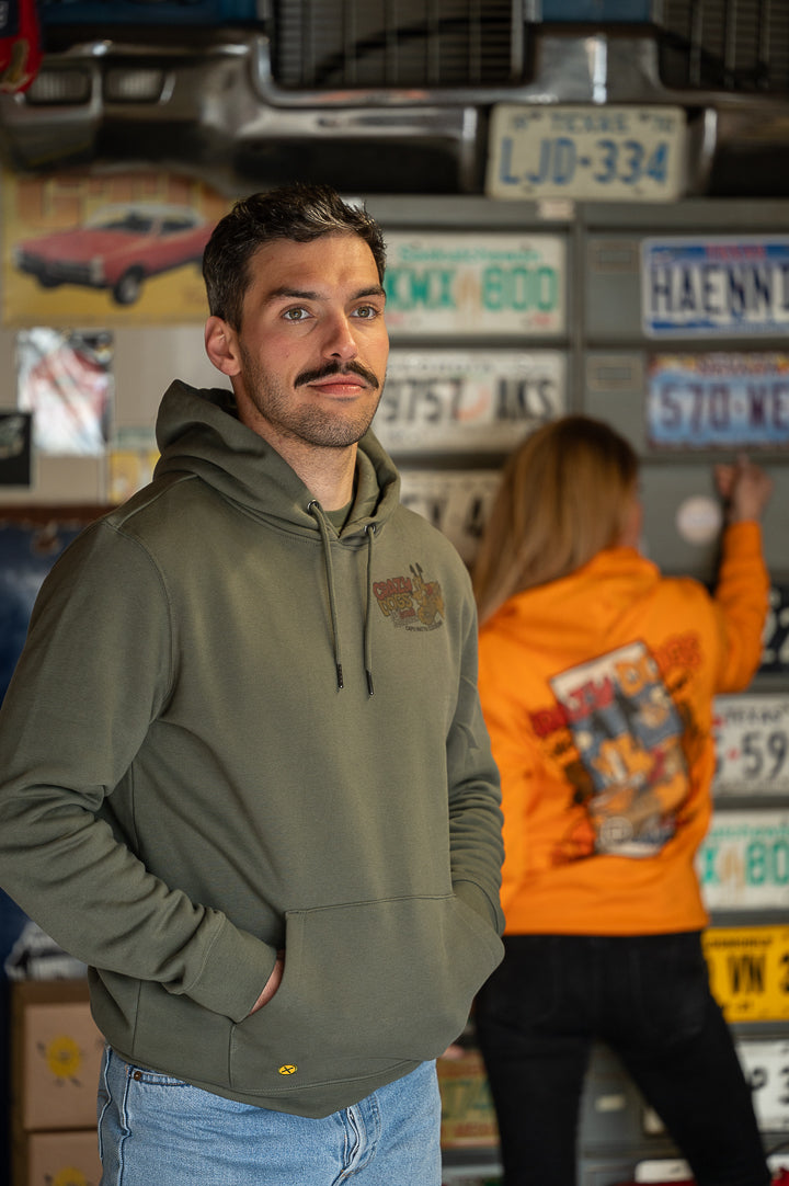 sweat shirt capu mattu kaki