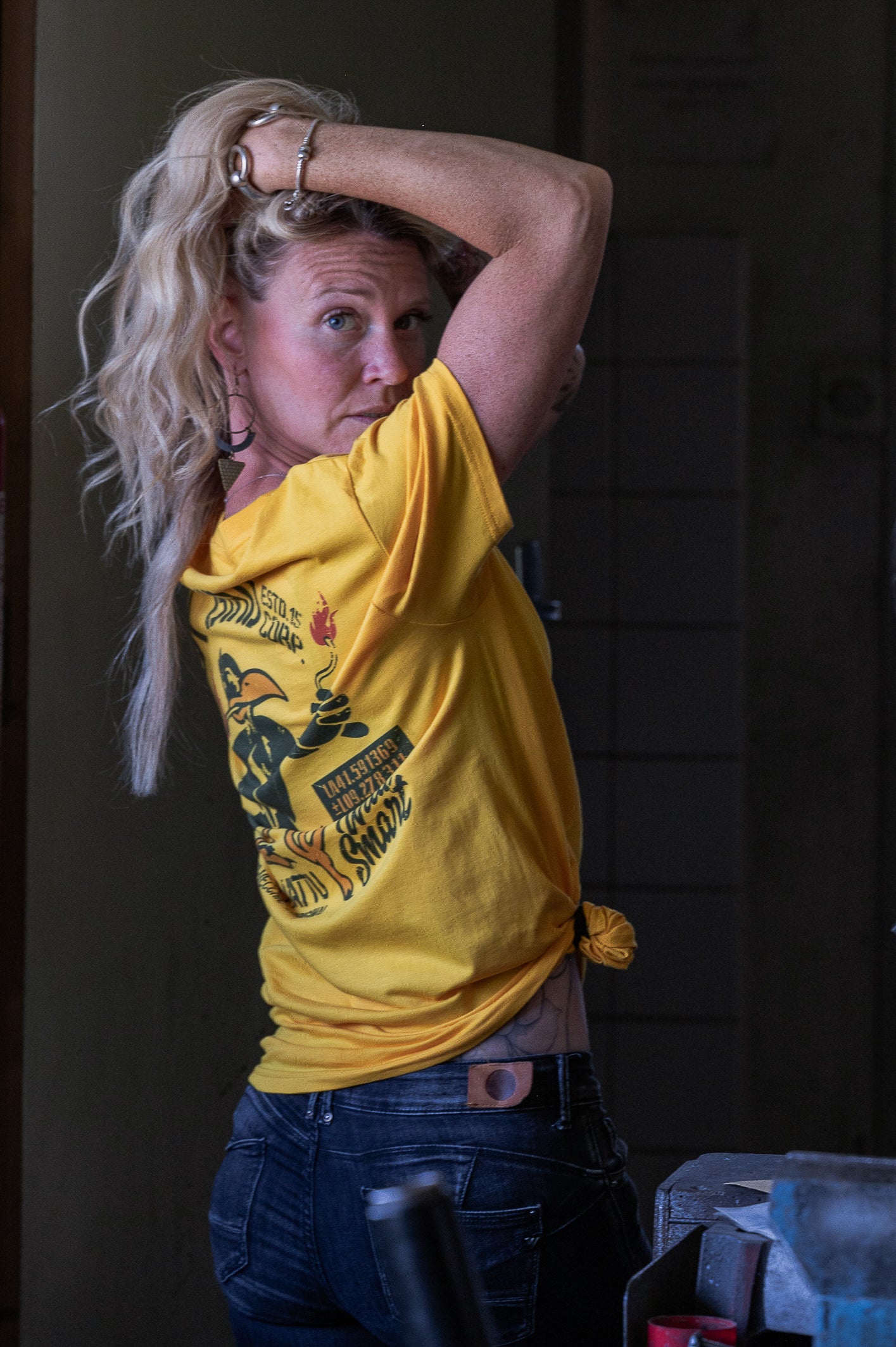 Tee-shirt Black Bird Mezzo