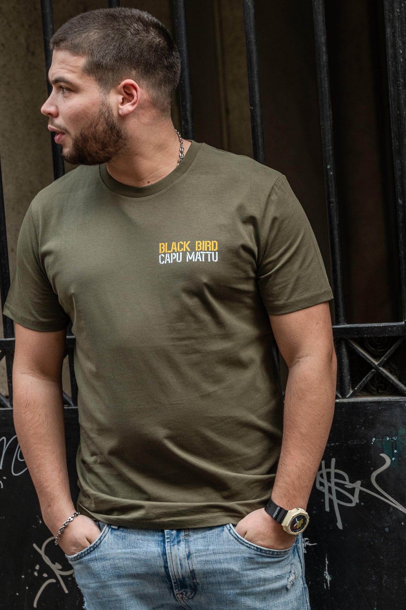 Tee-shirt Black Bird Supply