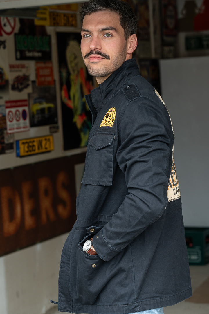veste safari vintage capu mattu