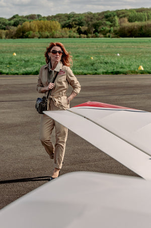 Beige Capu Mattu Military Combi