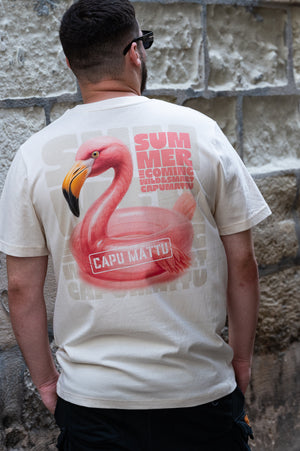 T-shirt Summer 25 Flamingo Raw 180