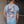 T-shirt Saddle Bronc blue