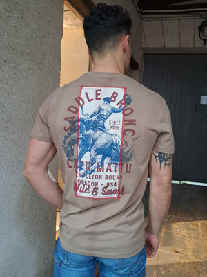 T-shirt Saddle Bronc drift