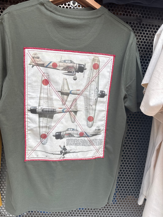 T-shirt Zero kaki 180