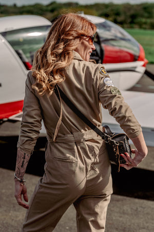 Beige Capu Mattu Military Combi