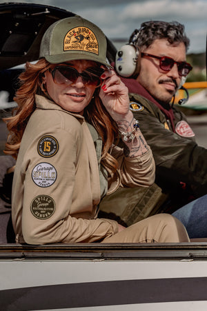 Beige Capu Mattu Military Combi