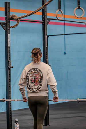 Sweatshirt Good Vibes Athletic Pain Raw