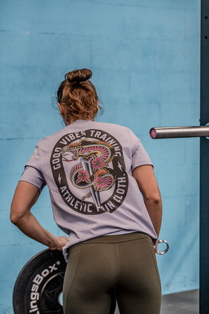 Athletic Pain T-Shirt Lilac