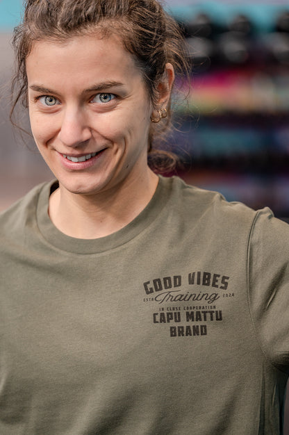 T-Shirt Good Vibes Syndicate Kaki