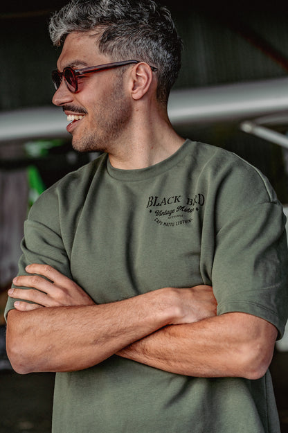 T-shirt Sweat Captain Black Bird