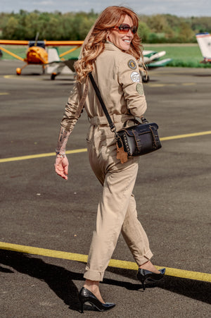 Beige Capu Mattu Military Combi